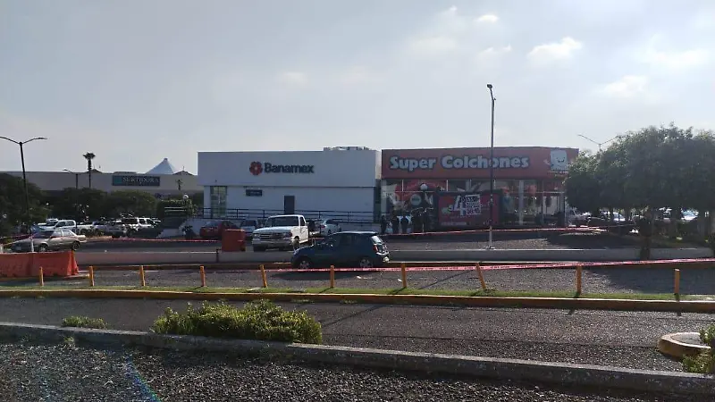 Balacera registrada en Plaza Centro Sur